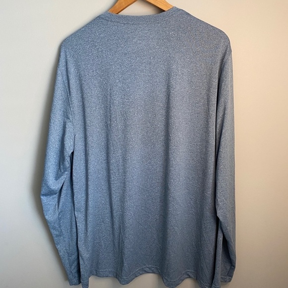 Old Navy Active Men's Grayish-Blue Long Sleeve T-shirt Size XXL - Picture 3 of 9